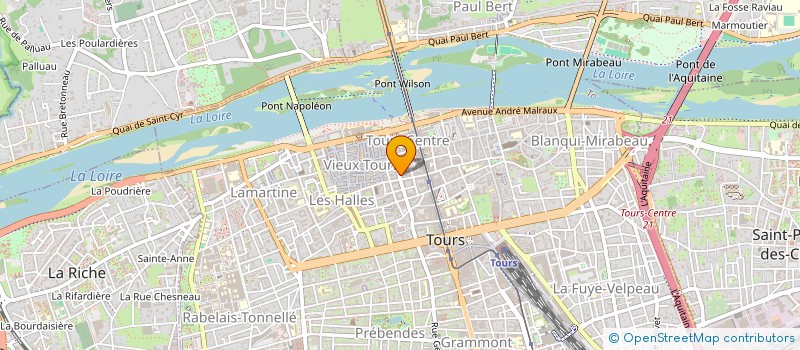 localisation de l'entreprise MADAME TIFAINE AIROLA à TOURS