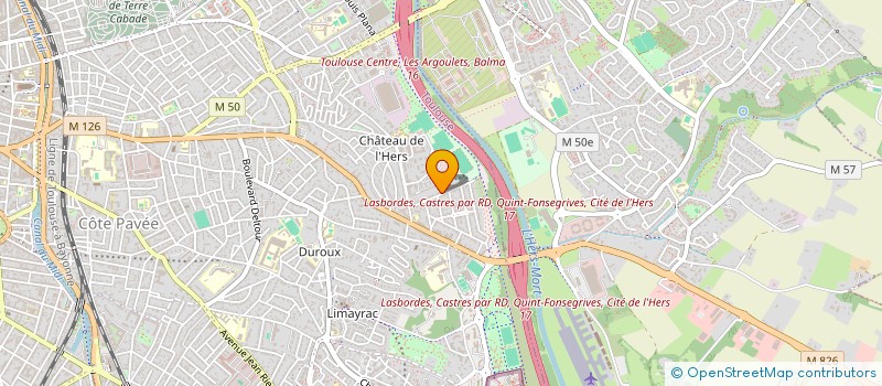 localisation de l'entreprise MADAME TIFAINE GUIMBARD à TOULOUSE