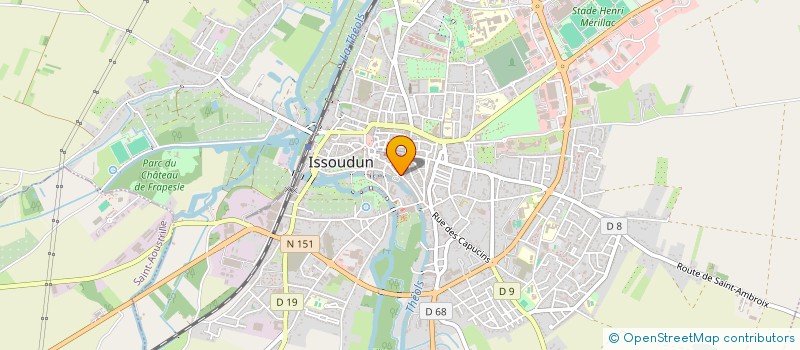 localisation de l'entreprise MADAME TIFAINE JOLIVET à ISSOUDUN