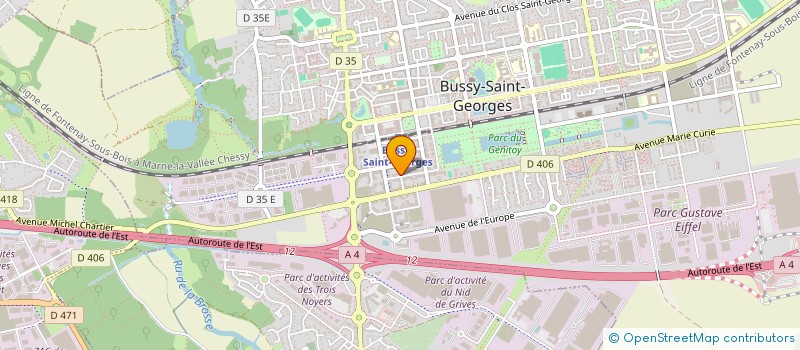 localisation de l'entreprise MADAME TIFAINE VINTAM à BUSSY-SAINT-GEORGES