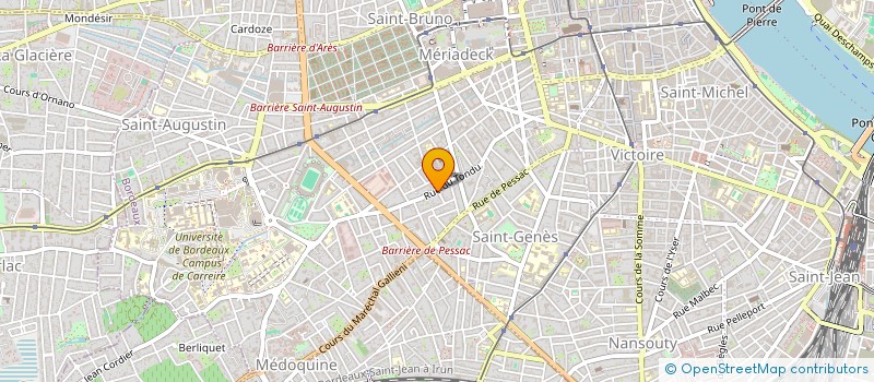 localisation de l'entreprise MADAME TIFANIE ABDERT  BORDEAUX