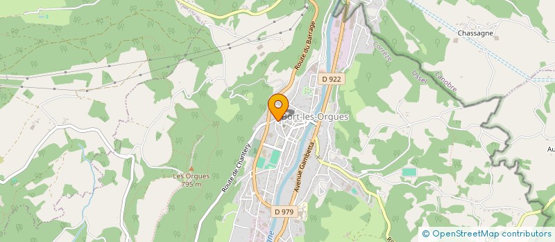 localisation de l'entreprise MADAME TIFANIE HENRIQUEE à BORT-LES-ORGUES