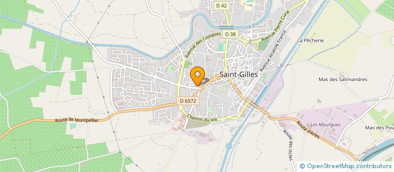 localisation de l'entreprise MADAME TIFANIE LIPAROTI  SAINT-GILLES