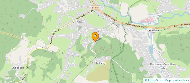 localisation de l'entreprise MADAME TIFANIE RICHARD  ANOULD