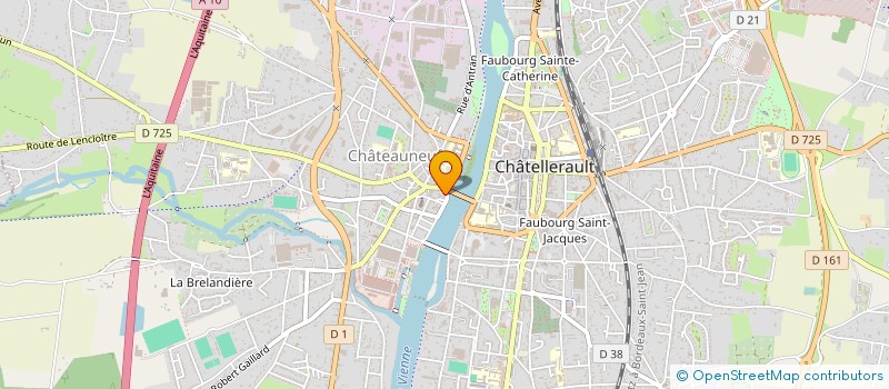 localisation de l'entreprise MADAME TIFANIE TAILLEFER  CHATELLERAULT