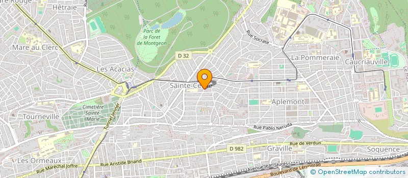 localisation de l'entreprise MADAME TIFANNY CAUDRON  LE HAVRE