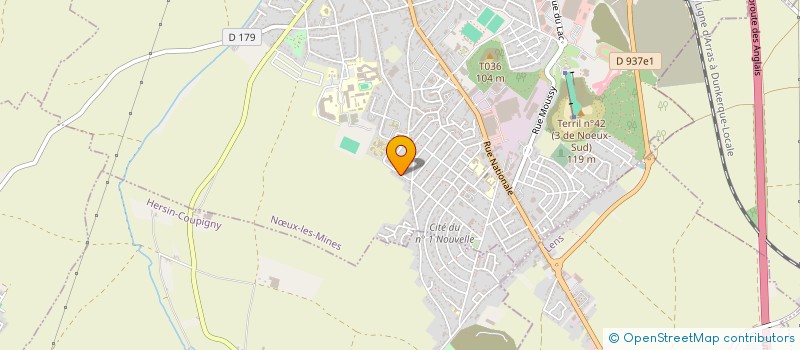 localisation de l'entreprise MADAME TIFANNY CORDONNIER  NUX-LES-MINES