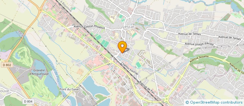 localisation de l'entreprise MADAME TIFANNY CORTEZ  LESCAR