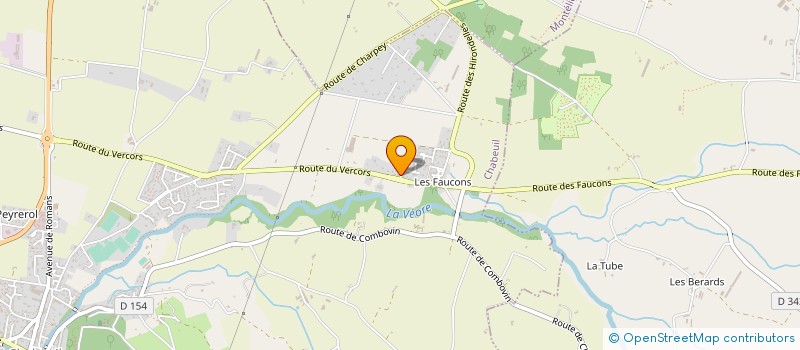 localisation de l'entreprise MADAME TIFANY BAPTISTA à CHABEUIL