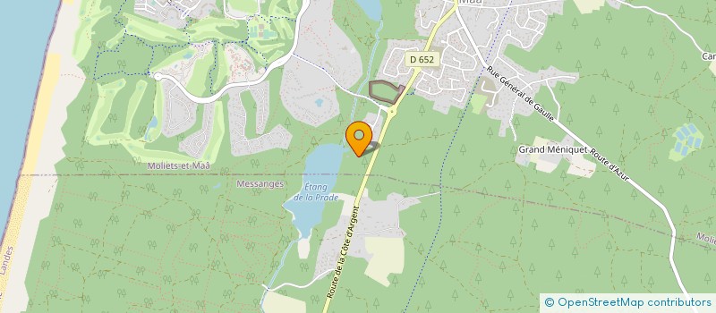 localisation de l'entreprise MADAME TIFANY GRENIER  MOLIETS-ET-MAA