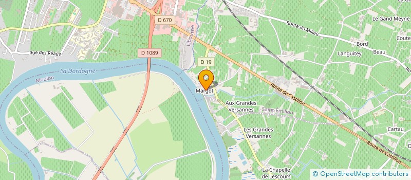 localisation de l'entreprise MADAME TIFANY MIOT  SAINT-EMILION