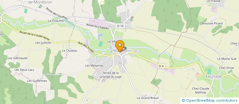 localisation de l'entreprise MADAME TIFANY MONHAY à MARTHON