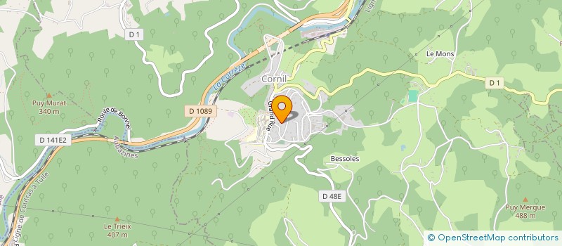 localisation de l'entreprise MADAME TIFANY PAUTRAT  CORNIL