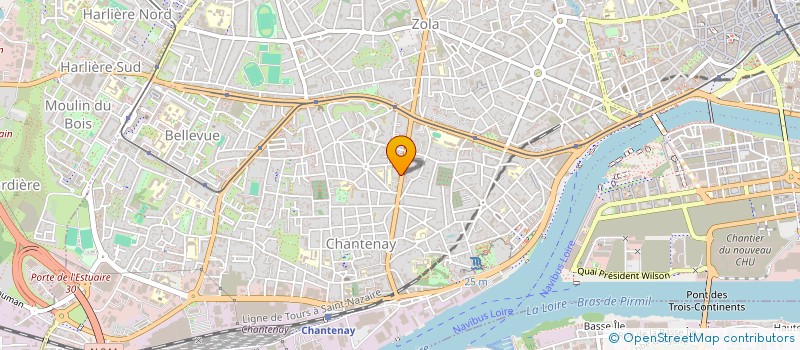 localisation de l'entreprise MADAME TIFANY WILMOTTE à NANTES