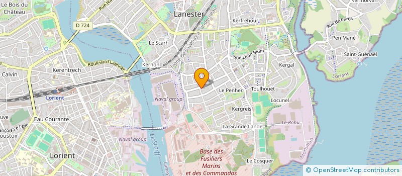 localisation de l'entreprise MADAME TIFENN BERTIC  LANESTER