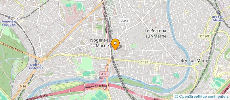 localisation de l'entreprise MADAME TIFENN GUINANT à LE PERREUX-SUR-MARNE