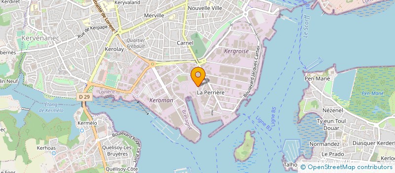 localisation de l'entreprise MADAME TIFENN LE GLOAHEC  LORIENT