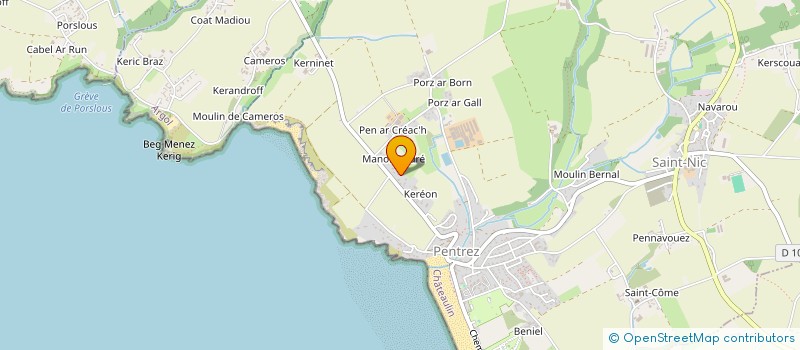 localisation de l'entreprise MADAME TIFENN LE GUELLEC  SAINT-NIC