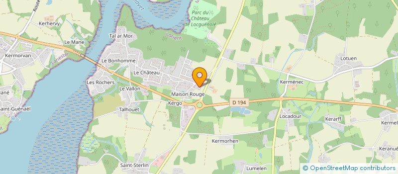 localisation de l'entreprise MADAME TIFENN LE MEURLAY  KERVIGNAC