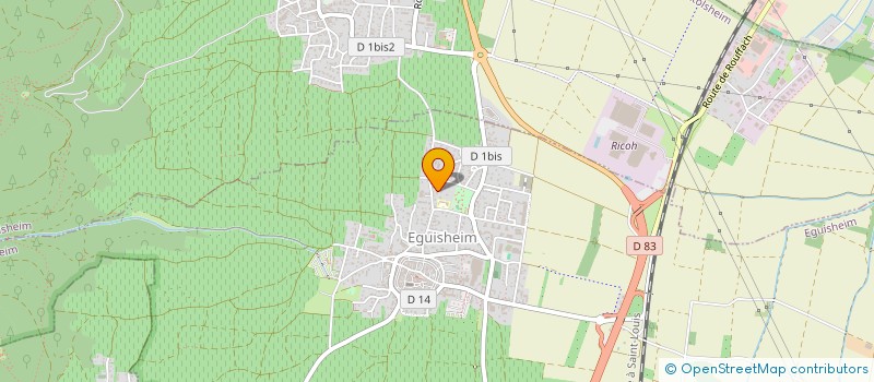 localisation de l'entreprise MADAME TIFFANI FOELLNER  EGUISHEIM