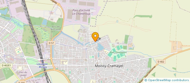 localisation de l'entreprise MADAME TIFFANIE DUBECQ à MOISSY-CRAMAYEL