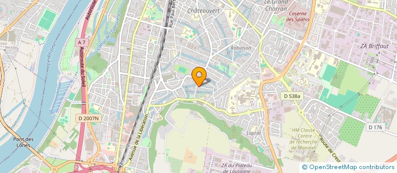 localisation de l'entreprise MADAME TIFFANIE DURAFFOURG  VALENCE