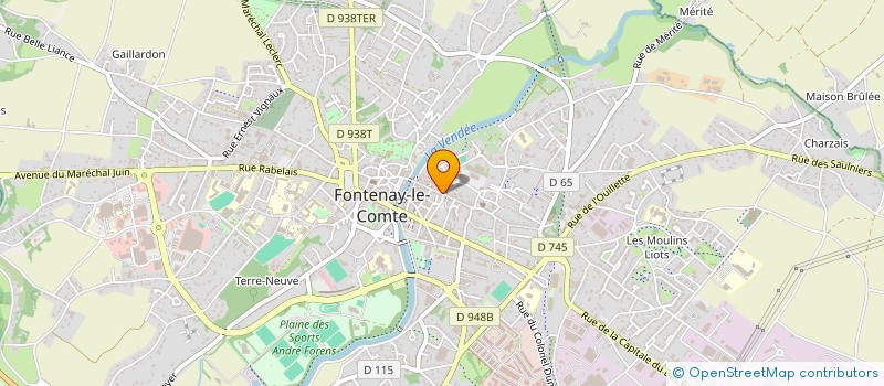 localisation de l'entreprise MADAME TIFFANIE FRIESS à FONTENAY-LE-COMTE