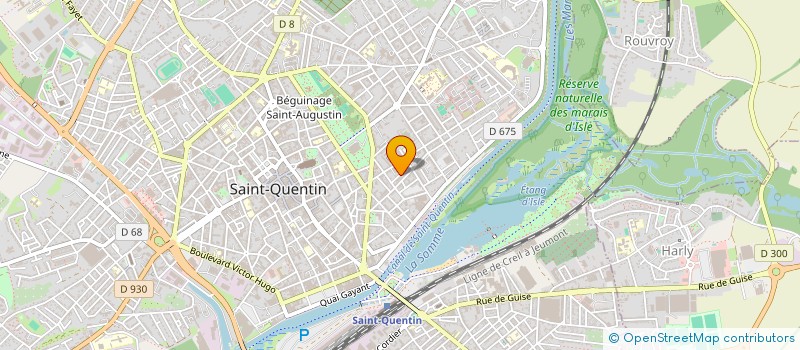 localisation de l'entreprise MADAME TIFFANIE KMIECIK à SAINT-QUENTIN