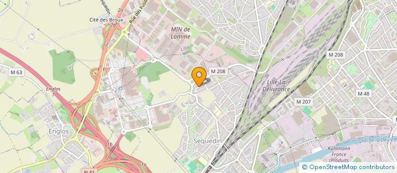 localisation de l'entreprise MADAME TIFFANIE LEROY  SEQUEDIN