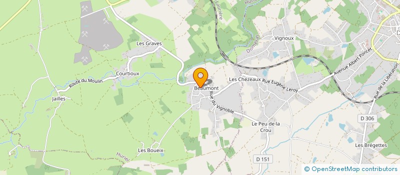 localisation de l'entreprise MADAME TIFFANIE PEREIRA DE CASTRO  HURIEL