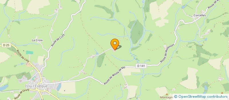 localisation de l'entreprise MADAME TIFFANIE PETITEAUX  ISSY-L'EVEQUE