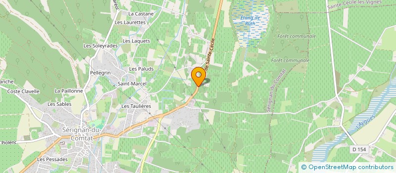 localisation de l'entreprise MADAME TIFFANIE SANTERRE  SERIGNAN-DU-COMTAT