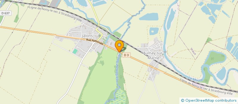 localisation de l'entreprise MADAME TIFFANIE SEGAILLAT  JALONS