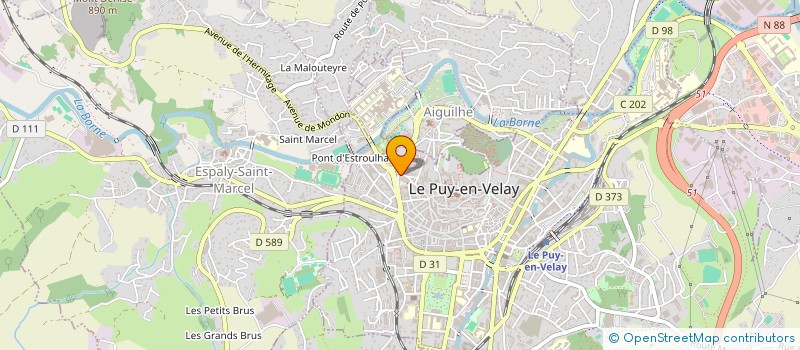 localisation de l'entreprise MADAME TIFFANIE THOMAS à LE PUY-EN-VELAY