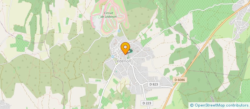 localisation de l'entreprise MADAME TIFFANY ALBERT  LEDENON