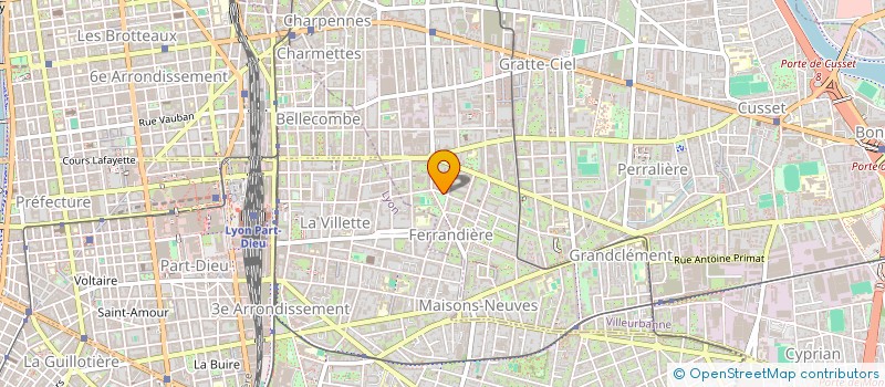 localisation de l'entreprise MADAME TIFFANY ANDRIANASOLO  SATHONAY-VILLAGE