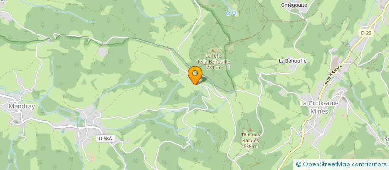 localisation de l'entreprise MADAME TIFFANY BABEL  MANDRAY