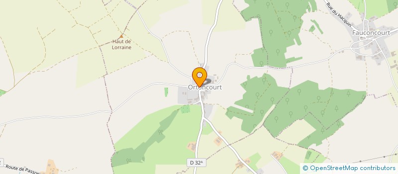 localisation de l'entreprise MADAME TIFFANY BACH  ORTONCOURT