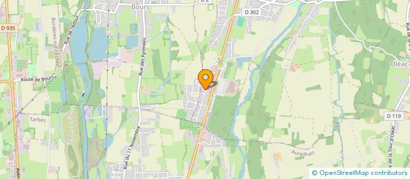 localisation de l'entreprise MADAME TIFFANY BARBE  ORLEIX