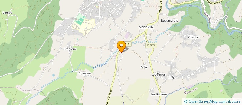 localisation de l'entreprise MADAME TIFFANY BERRUYER  ROIFFIEUX