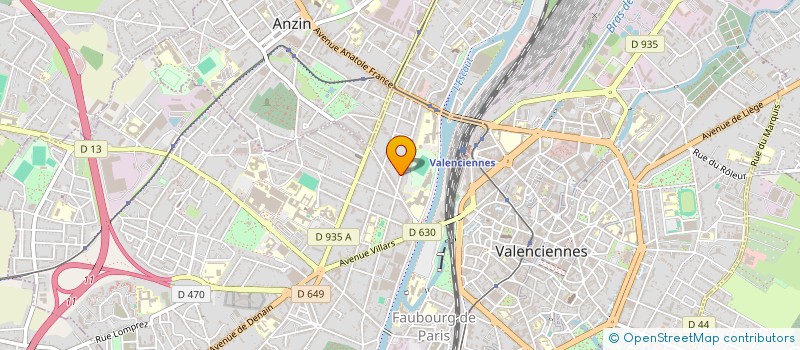 localisation de l'entreprise MADAME TIFFANY BIGAYON à VALENCIENNES