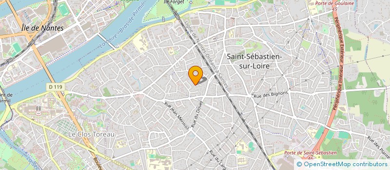 localisation de l'entreprise MADAME TIFFANY BLOCH  SAINT-SEBASTIEN-SUR-LOIRE