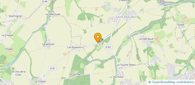 localisation de l'entreprise MADAME TIFFANY BRALANT  SAINT-MAUDEZ