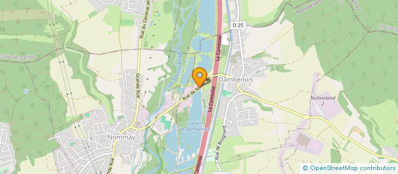 localisation de l'entreprise MADAME TIFFANY CHANDELLO  DAMBENOIS