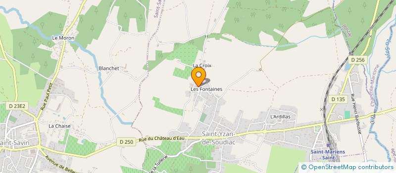 localisation de l'entreprise MADAME TIFFANY CHARENTON  SAINT-TROJAN