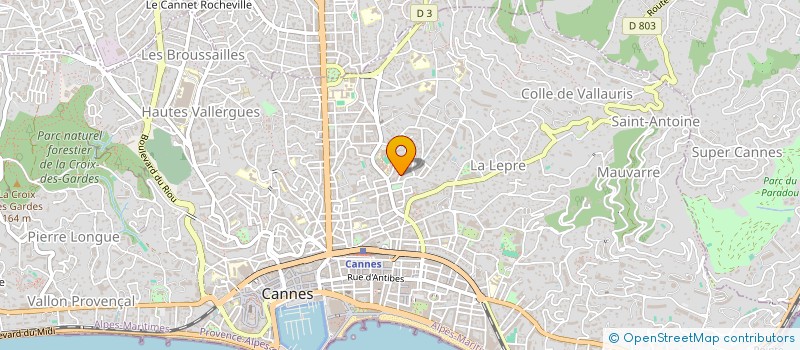 localisation de l'entreprise MADAME TIFFANY CINCIO à CANNES
