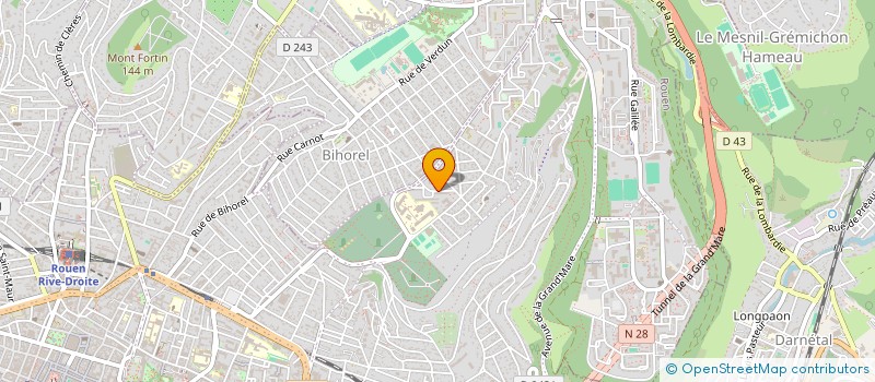 localisation de l'entreprise MADAME TIFFANY CLERGE à ROUEN