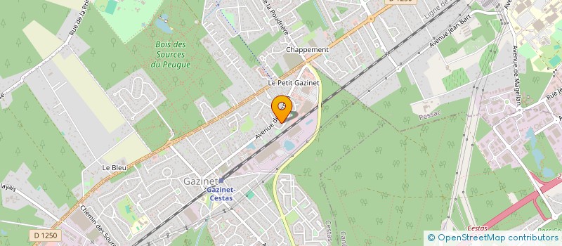 localisation de l'entreprise MADAME TIFFANY COLLING  CESTAS