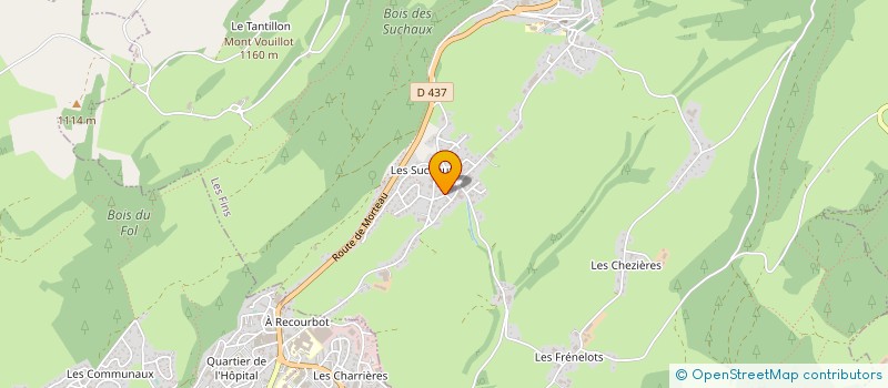 localisation de l'entreprise MADAME TIFFANY COMMERCON  LES FINS