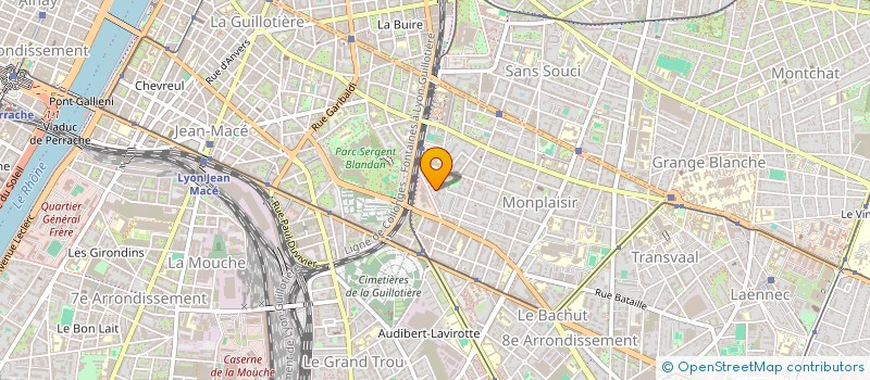 localisation de l'entreprise MADAME TIFFANY CRANCEE  LYON